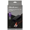Qoltec Ładowarka do akumulatora AGM GEL STD | Prostownik 12V | 4A | 48W | LED | Kabel 1.8m
